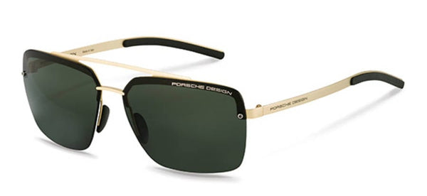 P8694B MATTE GOLD/GREEN LENS